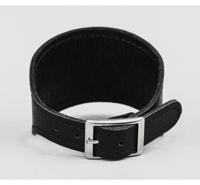 Leather cuff bracelet for men or women, code 6320st