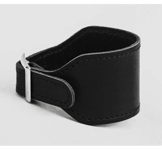 Leather cuff bracelet for men or women, code 6320st