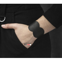 Leather cuff bracelet for men or women, code 6325