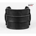 Leather cuff bracelet for men or women, code 6330st