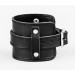 Leather cuff bracelet for men or women, code 6330st