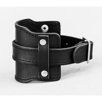 Leather cuff bracelet for men or women, code 6335st