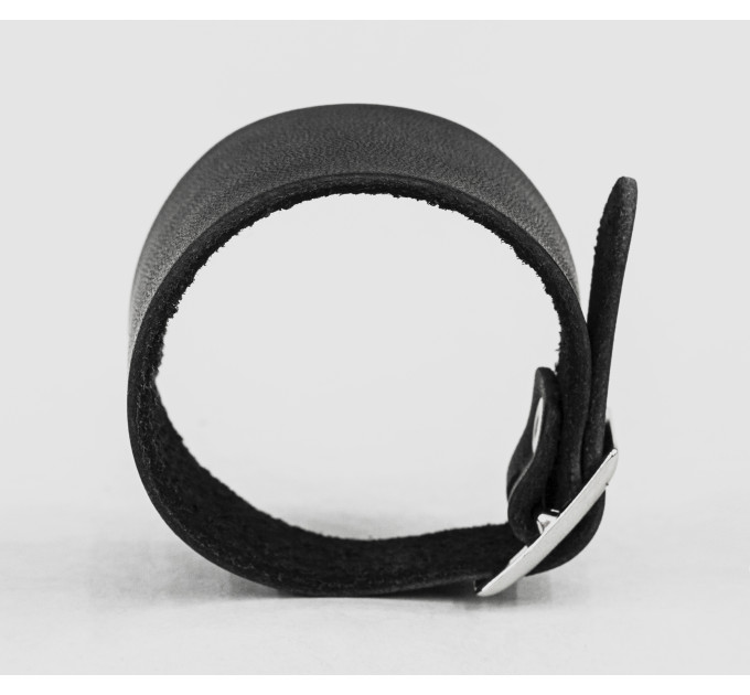 Leather cuff bracelet for men or women, code 6345