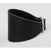 Leather cuff bracelet for men or women, code 6345st