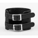 Leather cuff bracelet for men or women, code 6400st