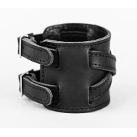 Leather cuff bracelet for men or women, code 6405st