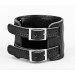 Leather cuff bracelet for men or women, code 6405st
