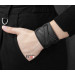 Leather cuff bracelet for men or women, code 6405st