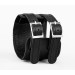 Leather cuff bracelet for men or women, code 6405st