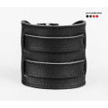 Leather cuff bracelet for men or women, code 6410st