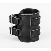 Leather cuff bracelet for men or women, code 6410st