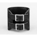 Leather cuff bracelet for men or women, code 6410st
