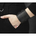 Leather cuff bracelet for men or women, code 6411