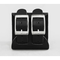 Leather cuff bracelet for men or women, code 6411