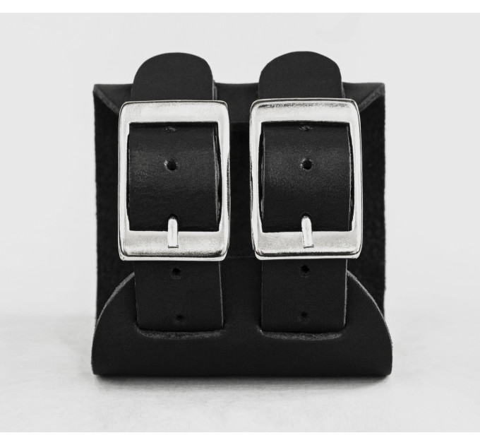 Leather cuff bracelet for men or women, code 6411