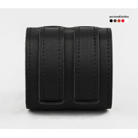 Leather cuff bracelet for men or women, code 6411st