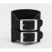 Leather cuff bracelet for men or women, code 6411st