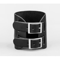 Leather cuff bracelet for men or women, code 6450