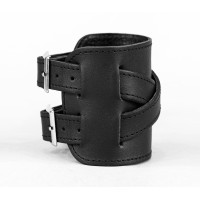 Leather cuff bracelet for men or women, code 6450st