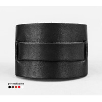 Leather cuff bracelet for men or women, code 6500