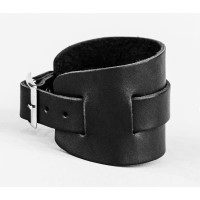 Leather cuff bracelet for men or women, code 6500