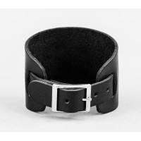 Leather cuff bracelet for men or women, code 6500