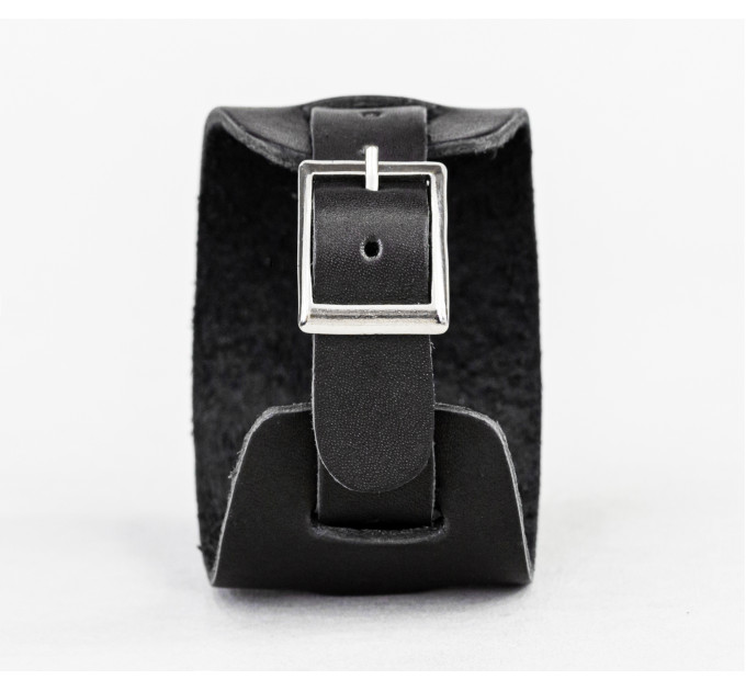 Leather cuff bracelet for men or women, code 6500