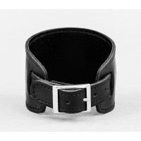 Leather cuff bracelet for men or women, code 6500st