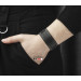 Leather cuff bracelet for men or women, code 6520