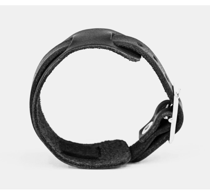 Leather cuff bracelet for men or women, code 6520