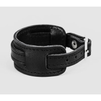 Leather cuff bracelet for men or women, code 6520st