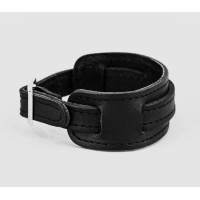 Leather cuff bracelet for men or women, code 6520st