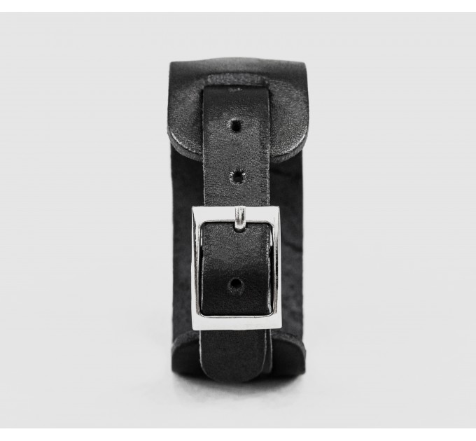 Leather cuff bracelet for men or women, code 6521