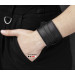 Leather cuff bracelet for men or women, code 6525st