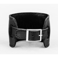Leather cuff bracelet for men or women, code 6525st
