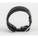 Leather cuff bracelet for men or women, code 6525st