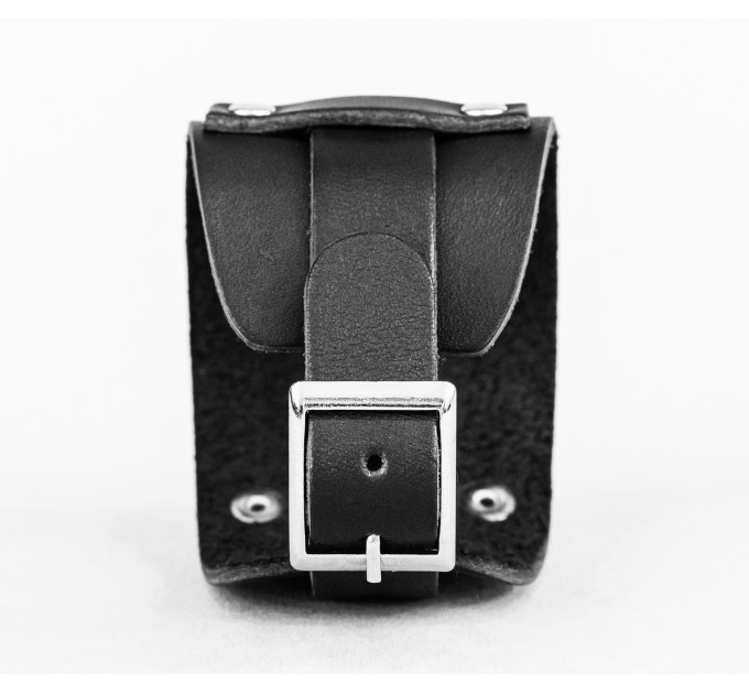 Leather cuff bracelet for men or women, code 6552