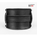 Leather cuff bracelet for men or women, code 6552st