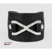 Leather cuff bracelet for men or women, code 6555