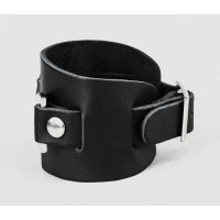 Leather cuff bracelet for men or women, code 6555