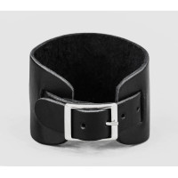 Leather cuff bracelet for men or women, code 6555