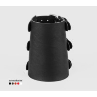 Leather cuff bracelet for men or women, code 6600