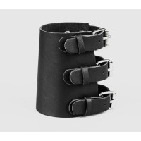 Leather cuff bracelet for men or women, code 6600