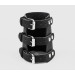 Leather cuff bracelet for men or women, code 6600