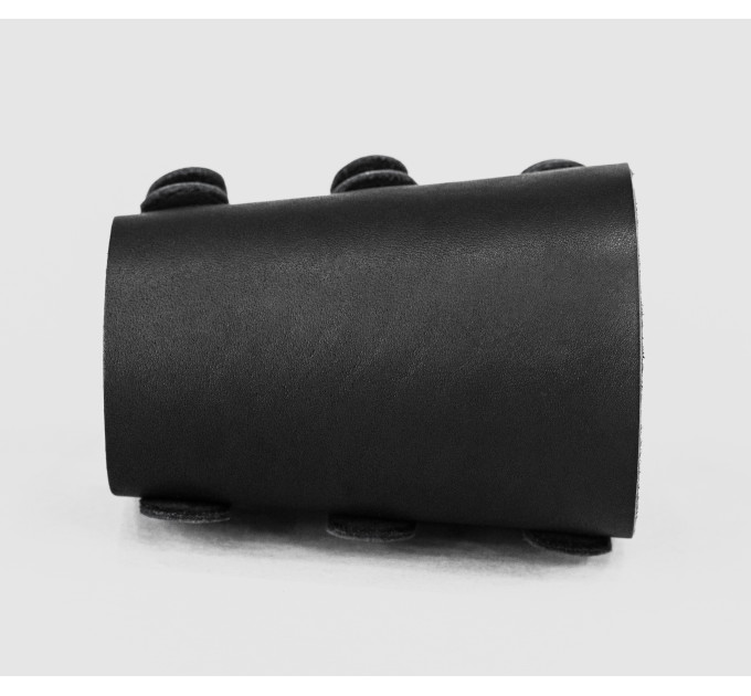 Leather cuff bracelet for men or women, code 6600