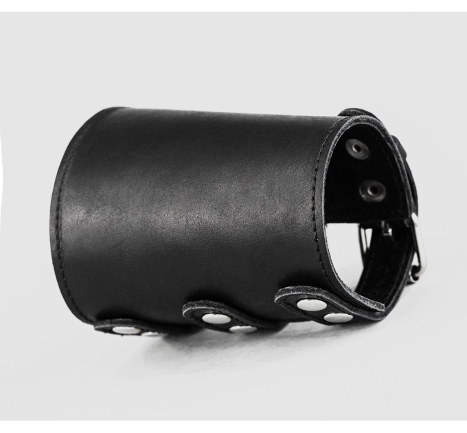 Leather cuff bracelet for men or women, code 6600st