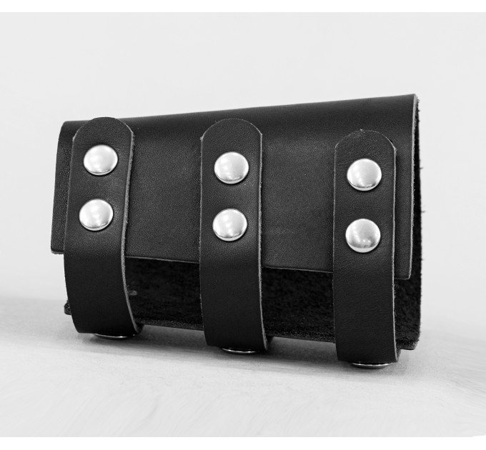 Leather cuff bracelet for men or women, code 6605