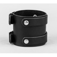 Leather cuff bracelet for men or women, code 6700