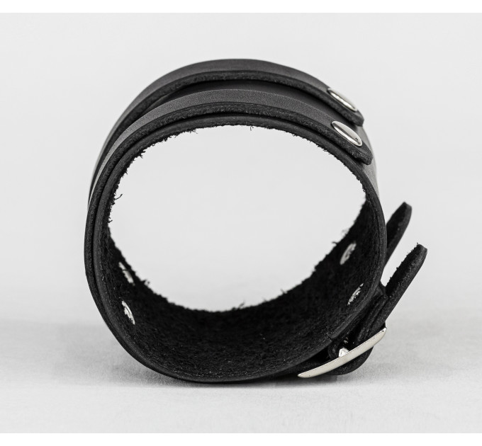 Leather cuff bracelet for men or women, code 6700