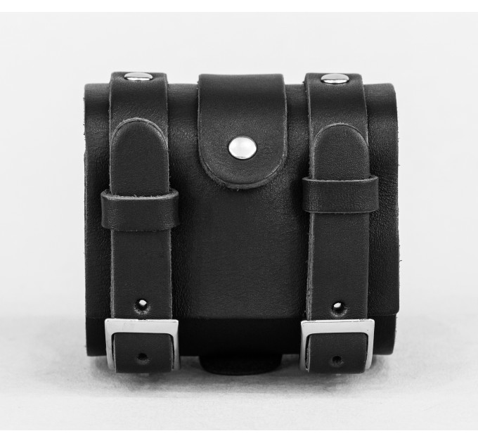 Leather cuff bracelet for men or women, code 6707